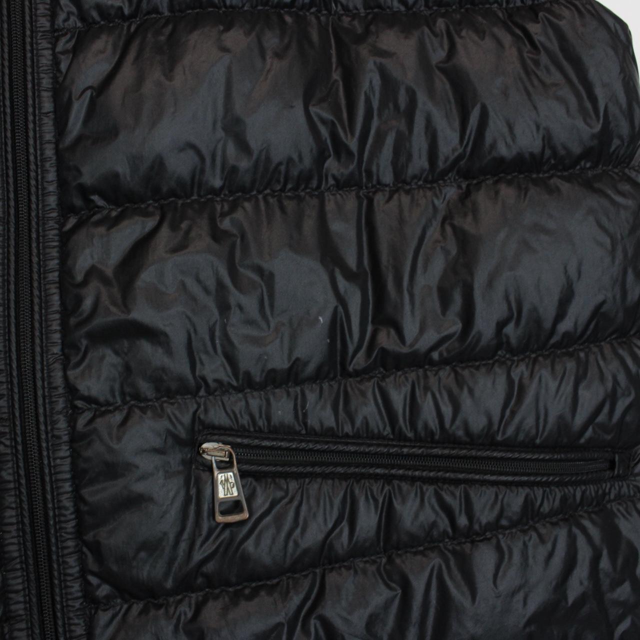 Moncler Black Down Gui Gilet / Bodywarmer Jacket