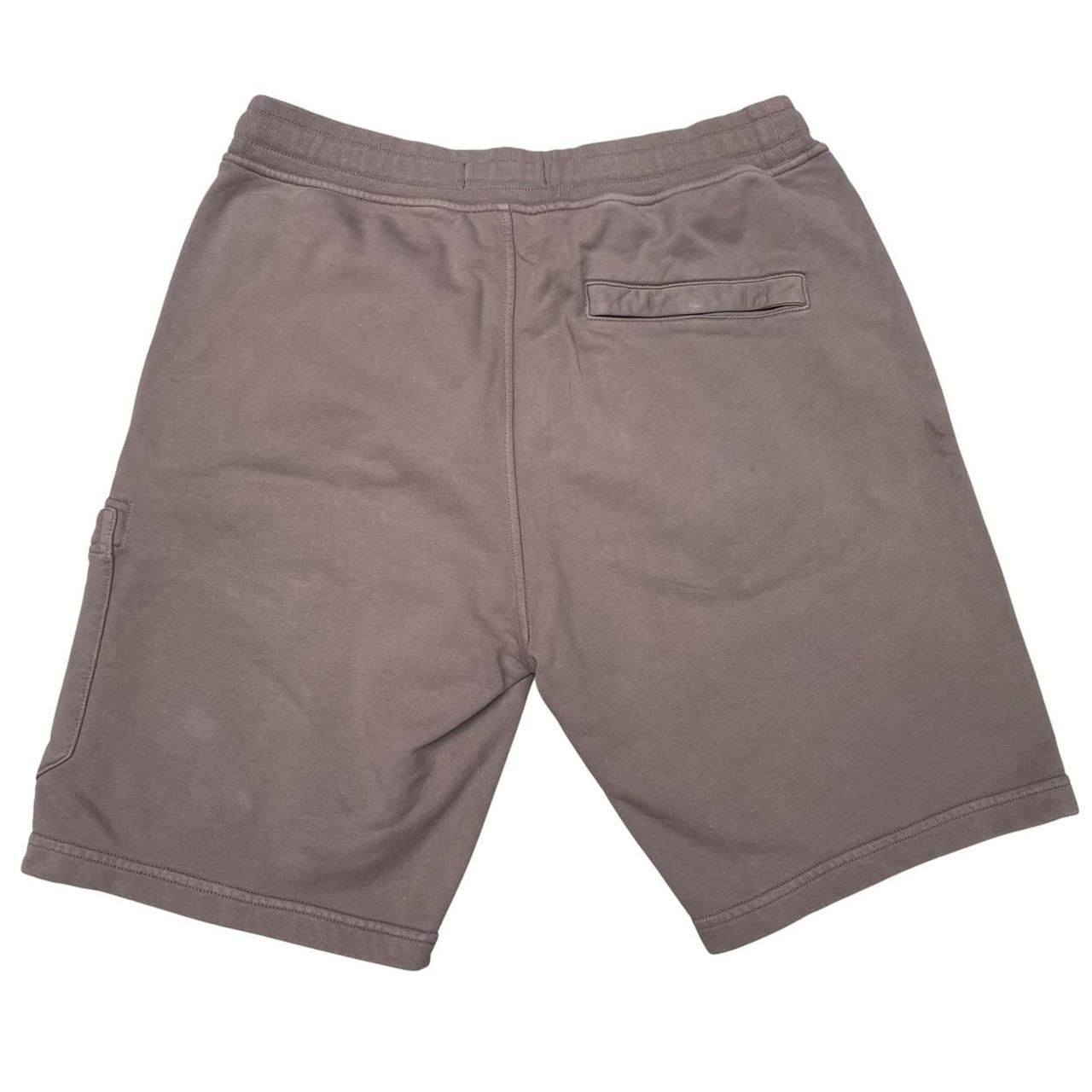 Stone Island SS 2023 Brown Cotton Jogger Shorts