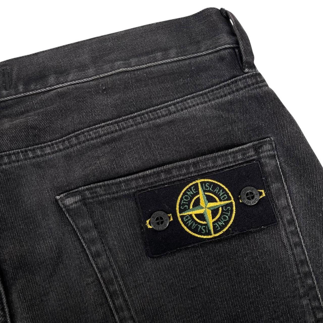 Stone Island SS 2017 Black Slim Fit Denim Jeans