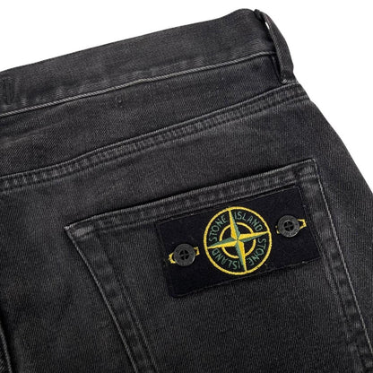 Stone Island SS 2017 Black Slim Fit Denim Jeans