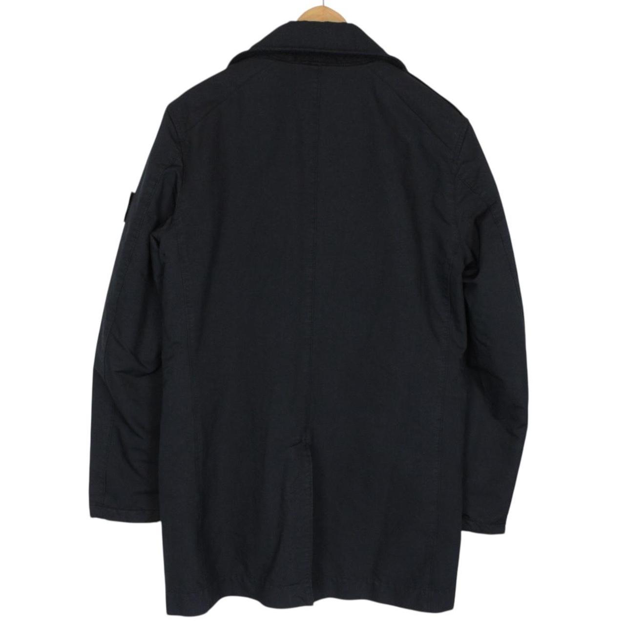 Stone Island AW 2016 Navy Blue David-TC Button Up Coat