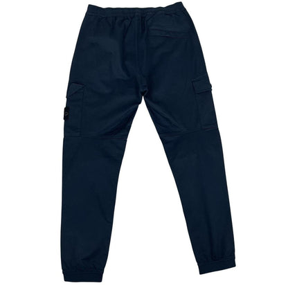 Stone Island AW 2020 Navy Blue RE-T Fit Cargo Trousers