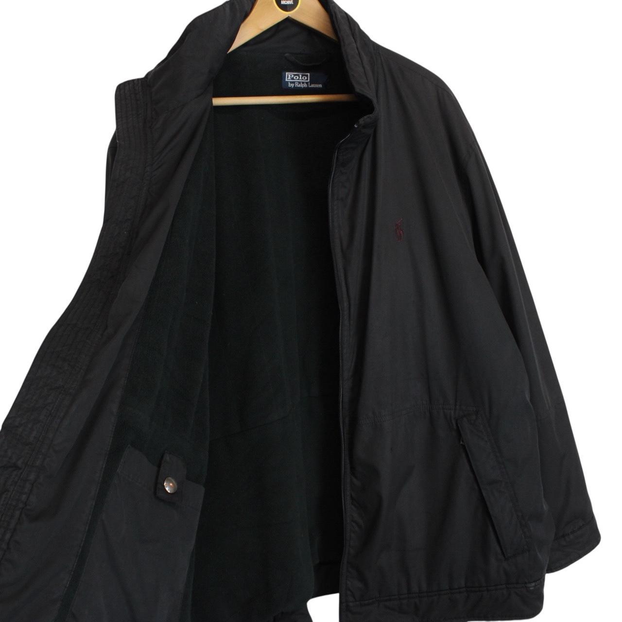 Vintage Polo Ralph Lauren Black Full Zip Jacket