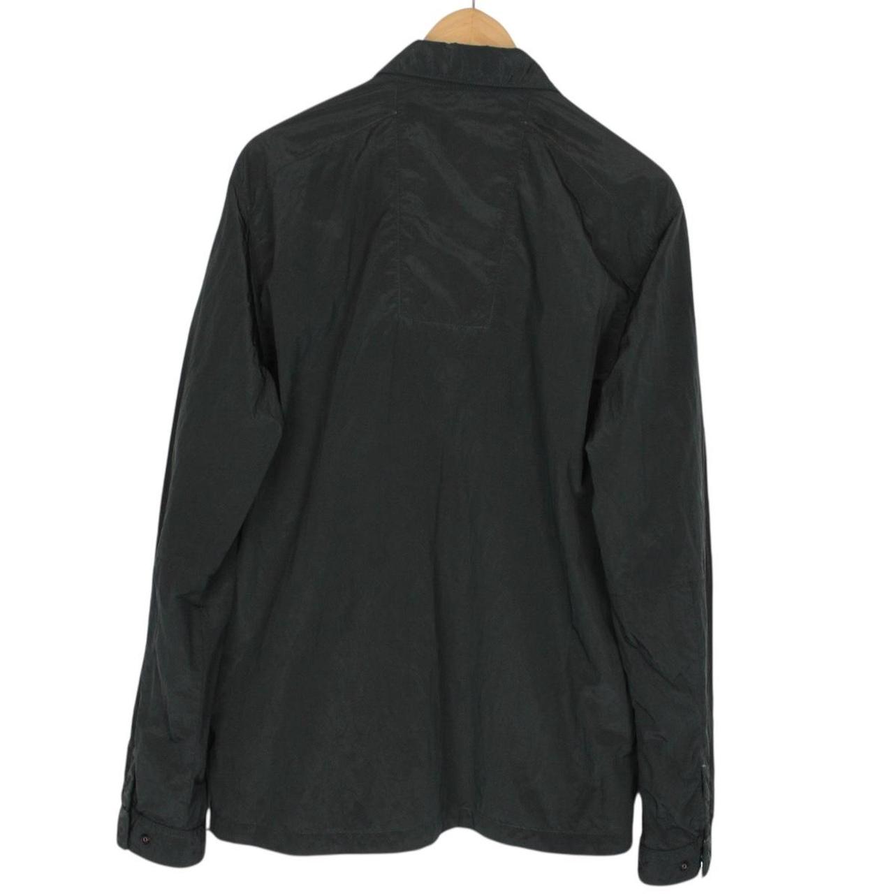 Stone Island AW 2016 Dark Green Full Zip Nylon Metal Overshirt Jacket