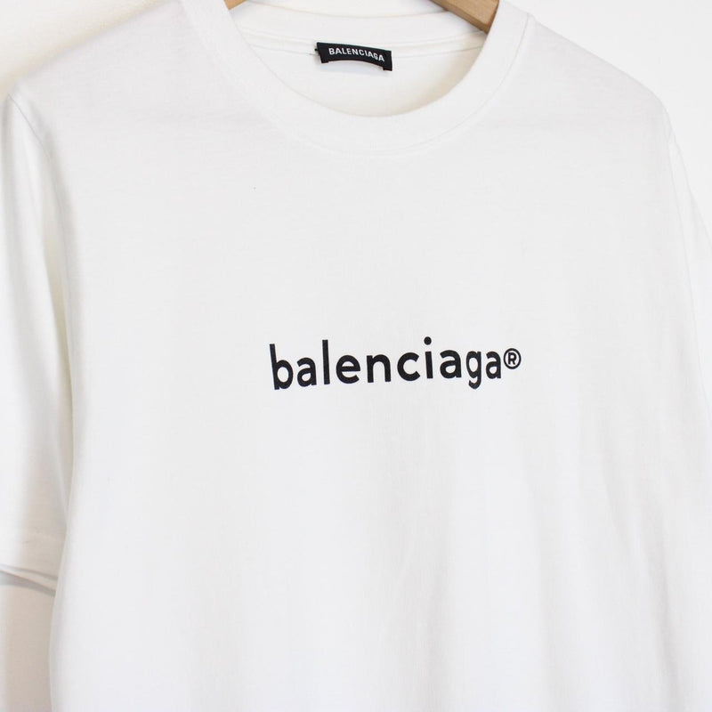 Balenciaga Copyright Logo Print T-Shirt Small – Freshmans