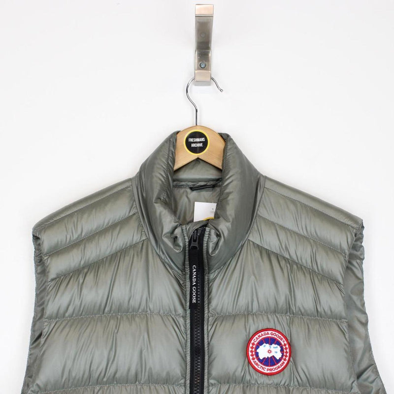 Canada Goose Crofton Green Nylon Down Gilet / Bodywarmer