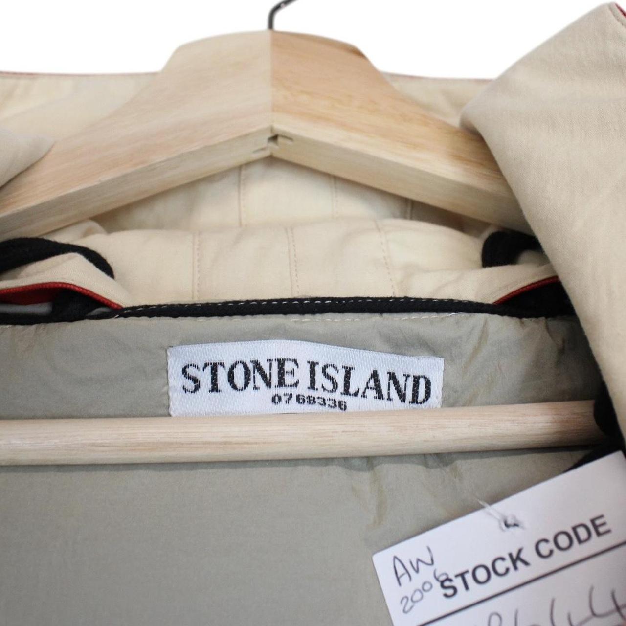 Vintage Stone Island AW 2006 Mesh Badge Opaque Nylon Tela Down with Tela Stella