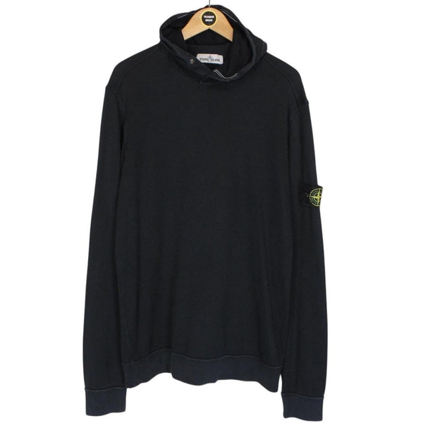 Stone Island SS 2013 Black Cotton Hoodie Jumper