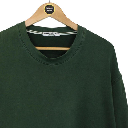 Vintage Stone Island AW 2007 Green Cotton Sweatshirt Jumper