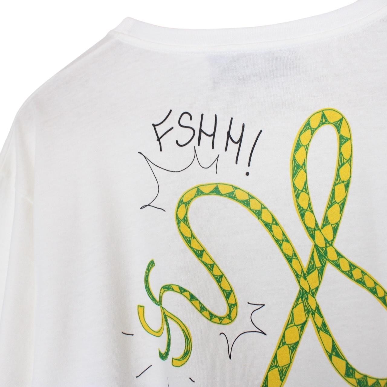 Gucci White Limited Edition Aria Collection Short Sleeve Cotton T-Shirt