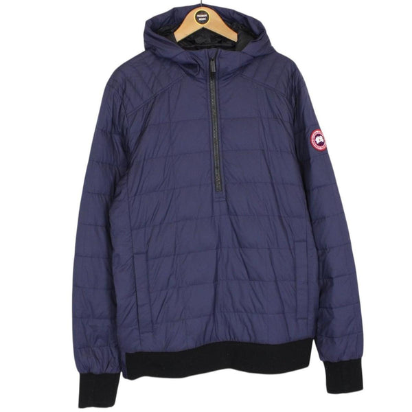 Canada Goose Wilmington Navy Blue Pullover 1/4 Zip Down Jacket