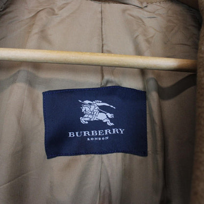 Vintage Burberry London Tan Brown Wool Blend Coat