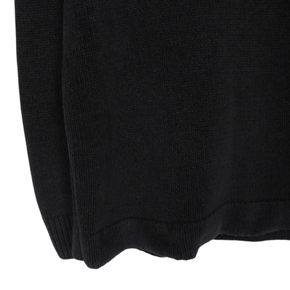 CP Company Black Cotton Chenille Goggle Hoodie Jumper