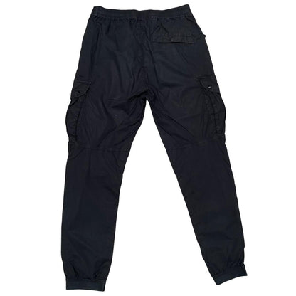 Stone Island SS 2021Black RE-T Fit Cargo Trousers