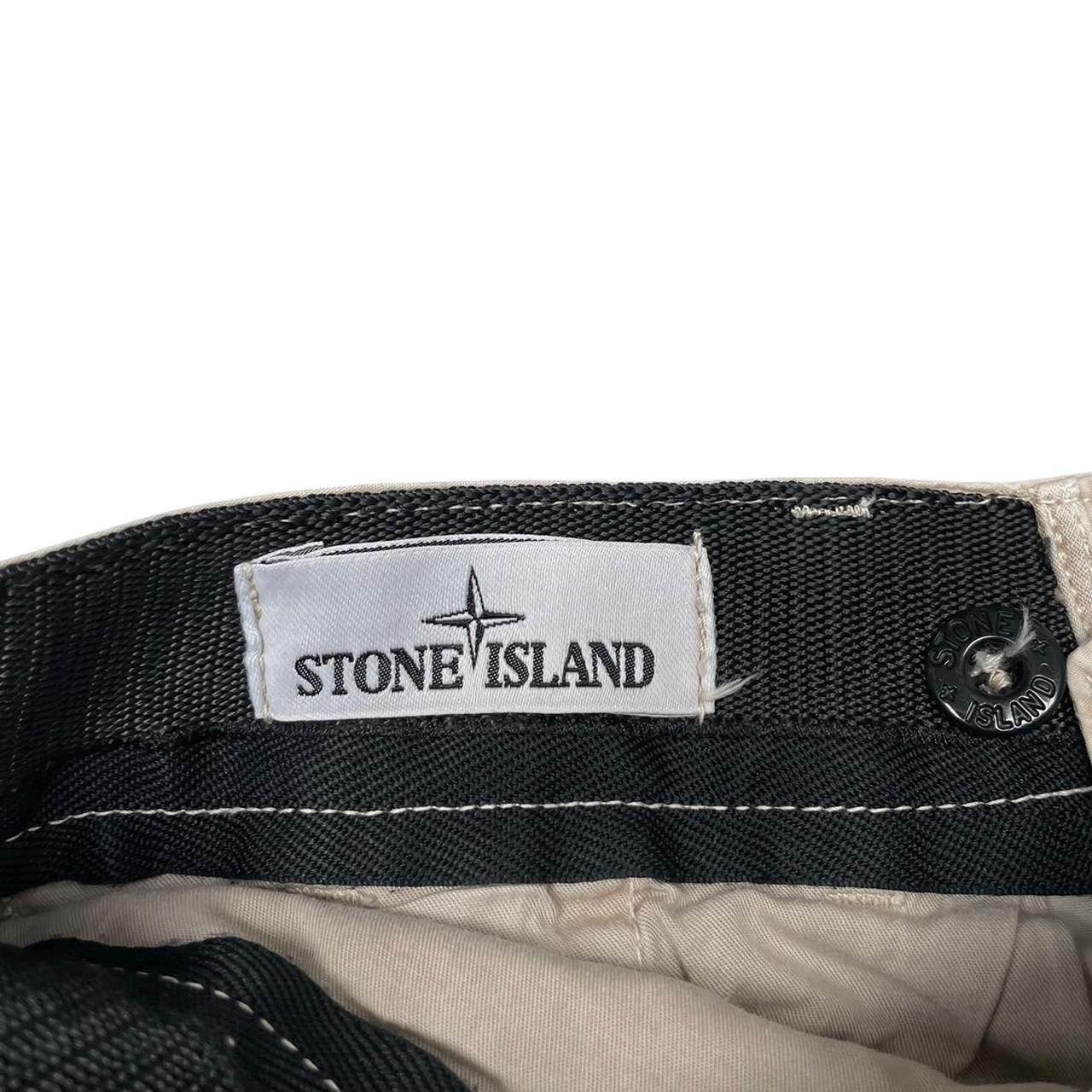 Stone Island SS 2016 Beige Bermuda Cotton Cargo Shorts