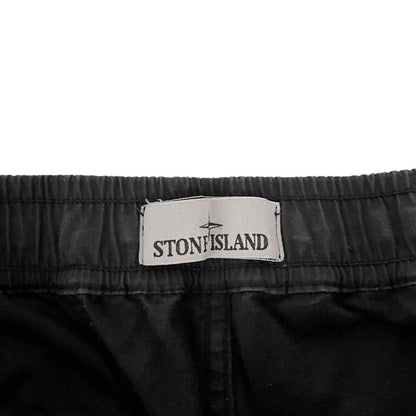 Stone Island AW 2022 Black RE-T Fit Cargo Trousers