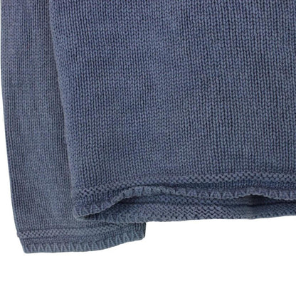 Vintage Stone Island SS 2001 Blue Silk Knit Jumper
