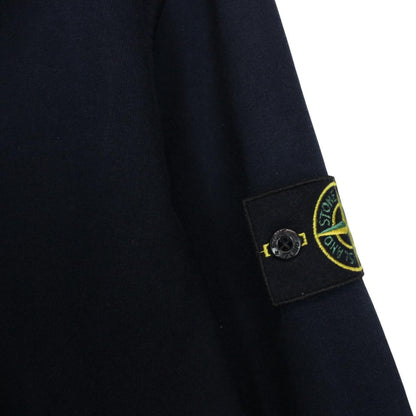 Stone Island SS 2018 Navy Blue Cotton Sweatshirt Jumper