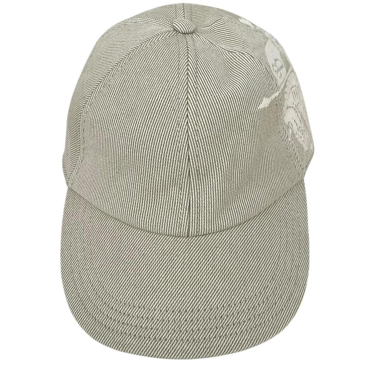 Burberry Beige EKD Logo Embroidered Baseball Cap