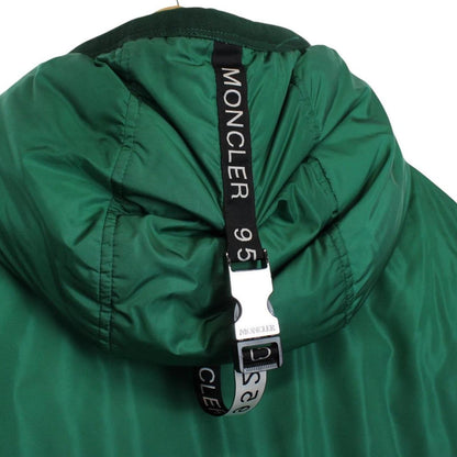 Moncler Guimet Forest Green Full Zip Hooded Down Jacket