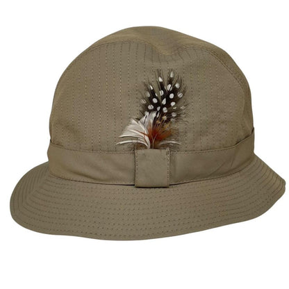 Vintage 80s Burberry Khaki Green Nova Check Cotton Bucket Hat