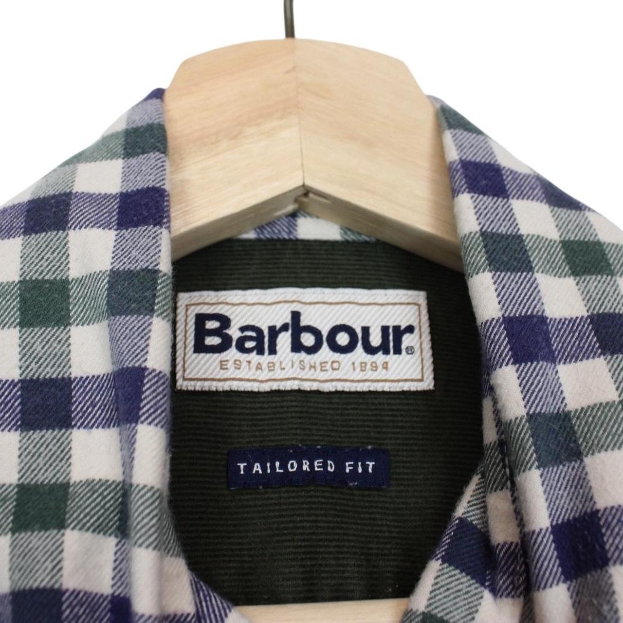 Barbour Multicoloured Check Long Sleeve Cotton Shirt