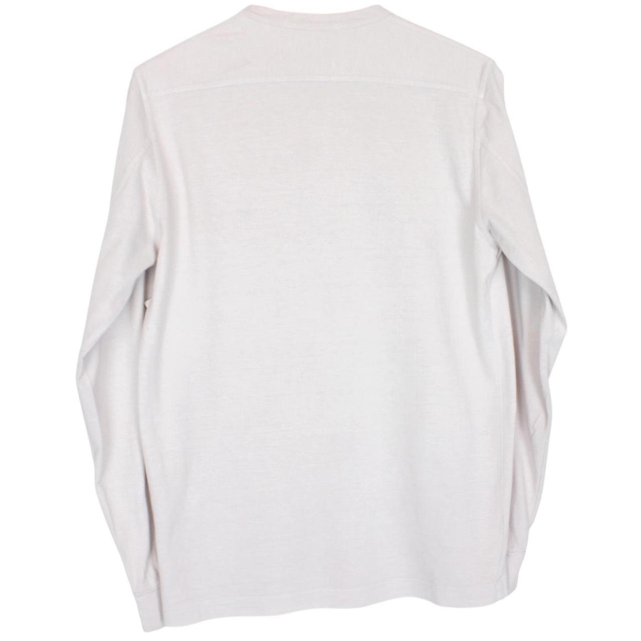 Stone Island AW 2011 Beige Long Sleeve Cotton T-Shirt