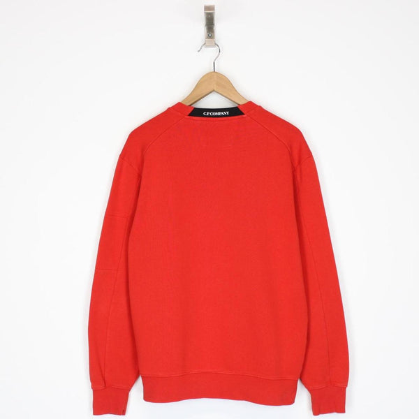 CP Company Red Lens Sweatshirt Jumper