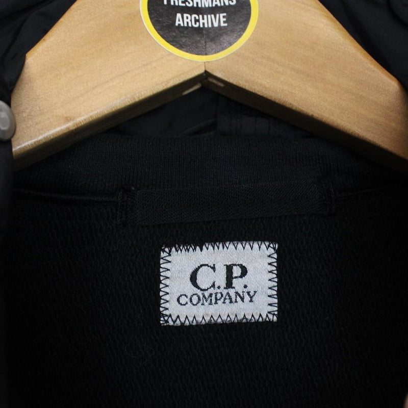 CP Company SS 2014 Black Full Zip Goggle Hoodie Jumper