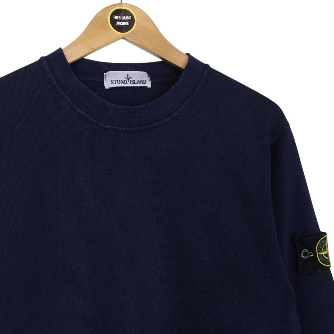 Stone Island AW 2014 Navy Blue Cotton Sweatshirt Jumper