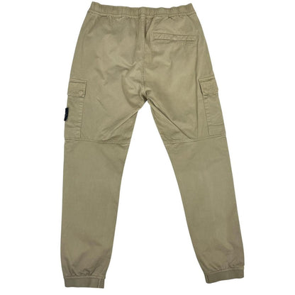 Stone Island AW 2024 Beige RE-T Fit Cargo Trousers
