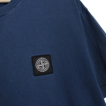 Stone Island AW 2017 Navy Blue Short Sleeve Compass T-Shirt