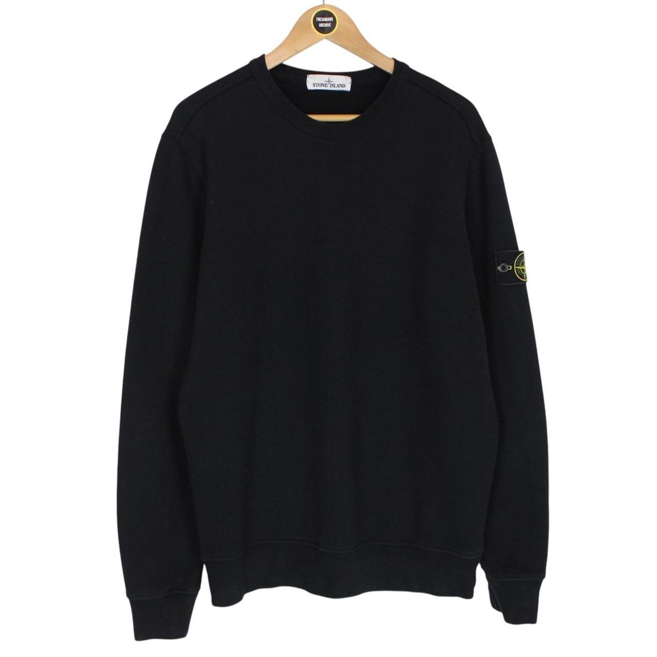 Stone Island AW 2017 Black Cotton Sweatshirt Jumper