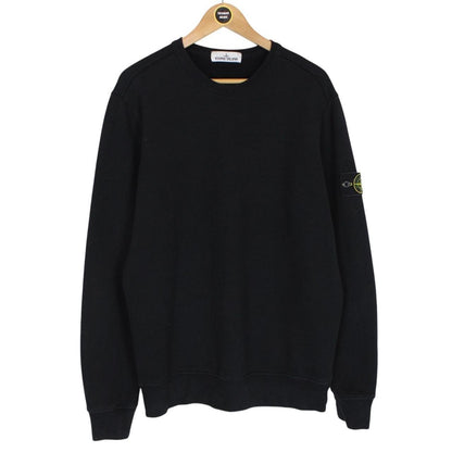 Stone Island AW 2017 Black Cotton Sweatshirt Jumper