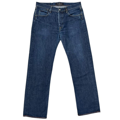 Vintage Stone Island Denims Navy Blue Straight Leg Fit Denim Jeans