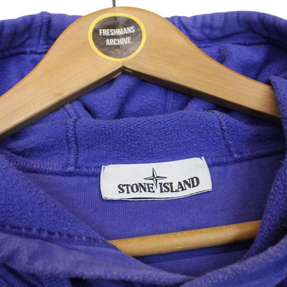 Stone Island AW 2021 Purple Cotton Hoodie Jumper