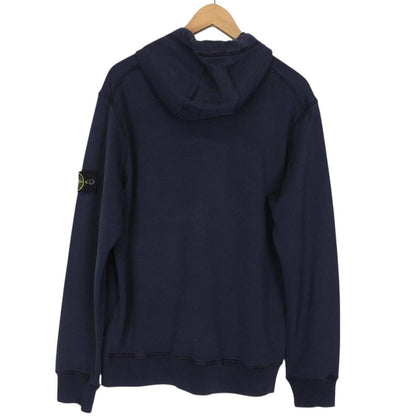 Stone Island AW 2020 Navy Blue Cotton Hoodie Jumper