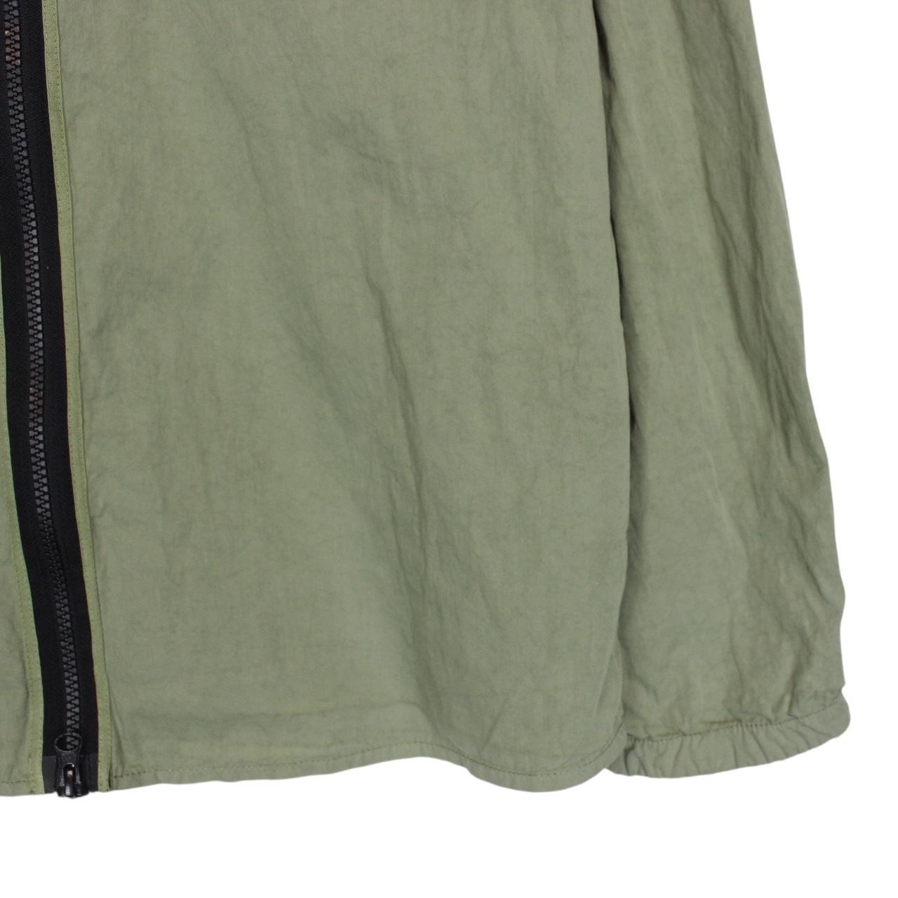 Stone Island SS 2019 Green Full Zip Cotton/Nylon Overshirt Jacket