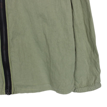 Stone Island SS 2019 Green Full Zip Cotton/Nylon Overshirt Jacket