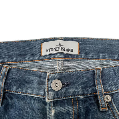 Stone Island AW 2014 Blue RE-T Fit Denim Jeans