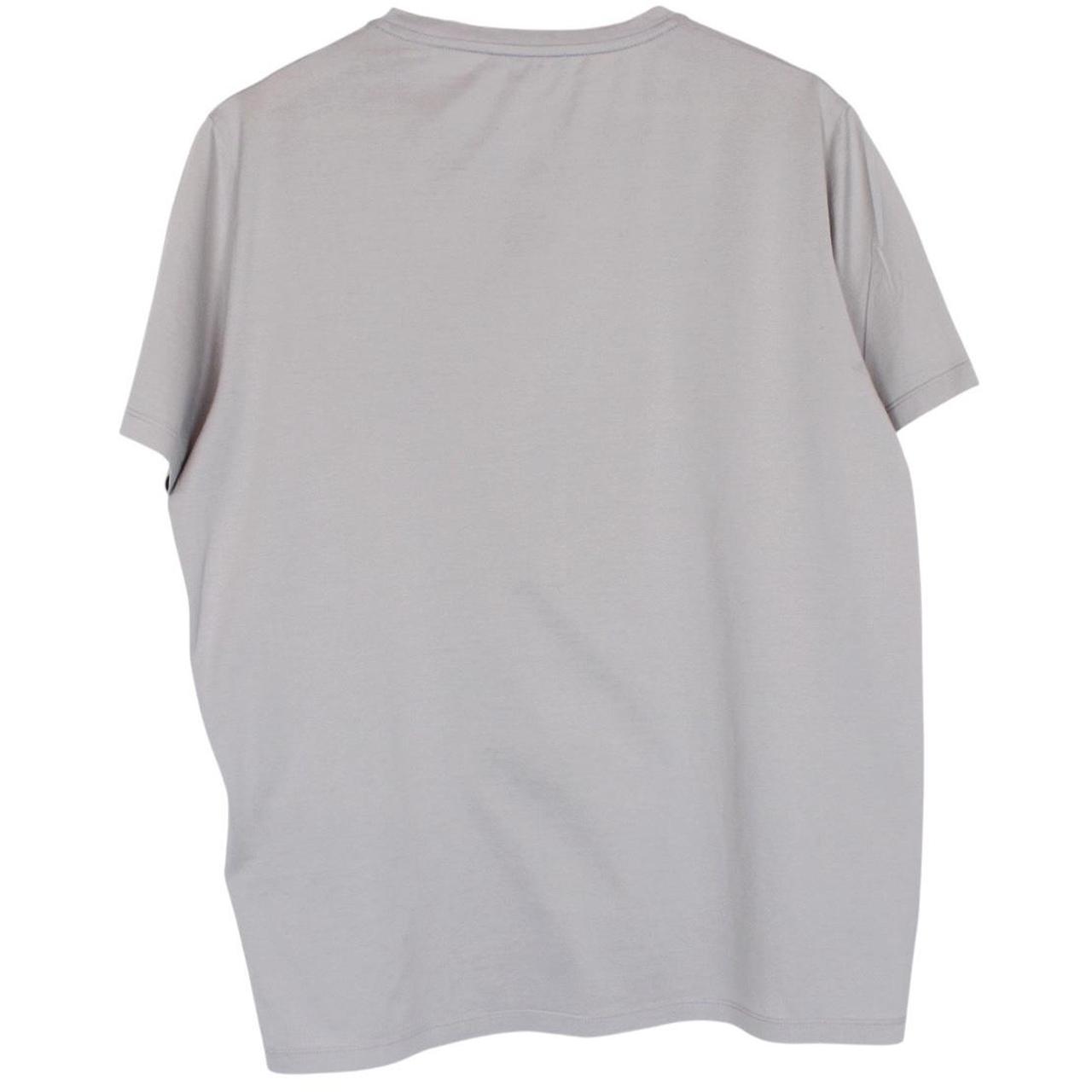 Prada Grey Pocket Cotton Short Sleeve T-Shirt