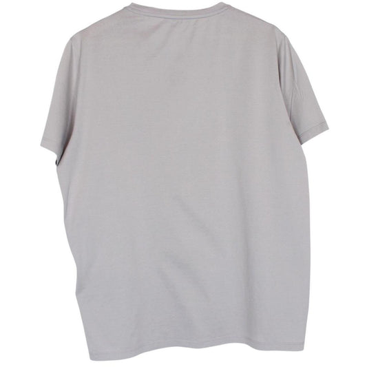 Prada Grey Pocket Cotton Short Sleeve T-Shirt