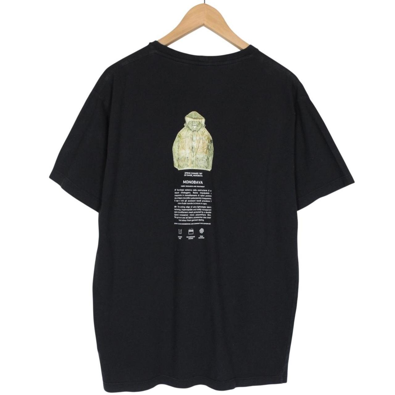 Stone Island Archivio SS 2021 Black Short Sleeve Cotton T-Shirt