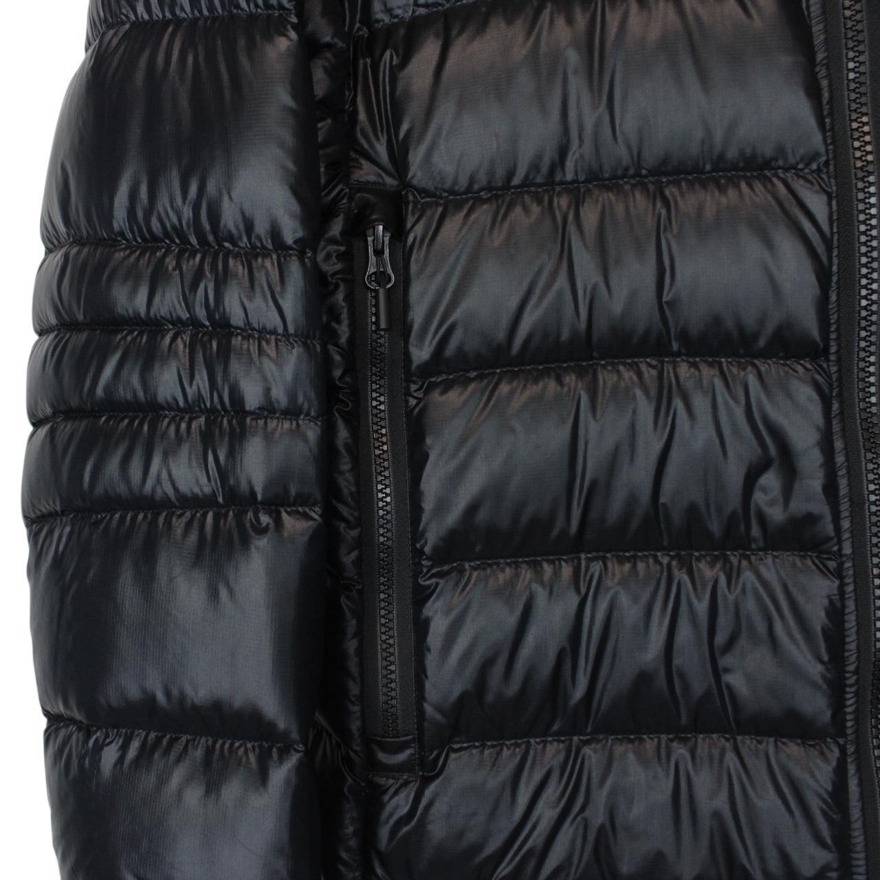 Canada Goose Black Crofton Down Puffer Jacket