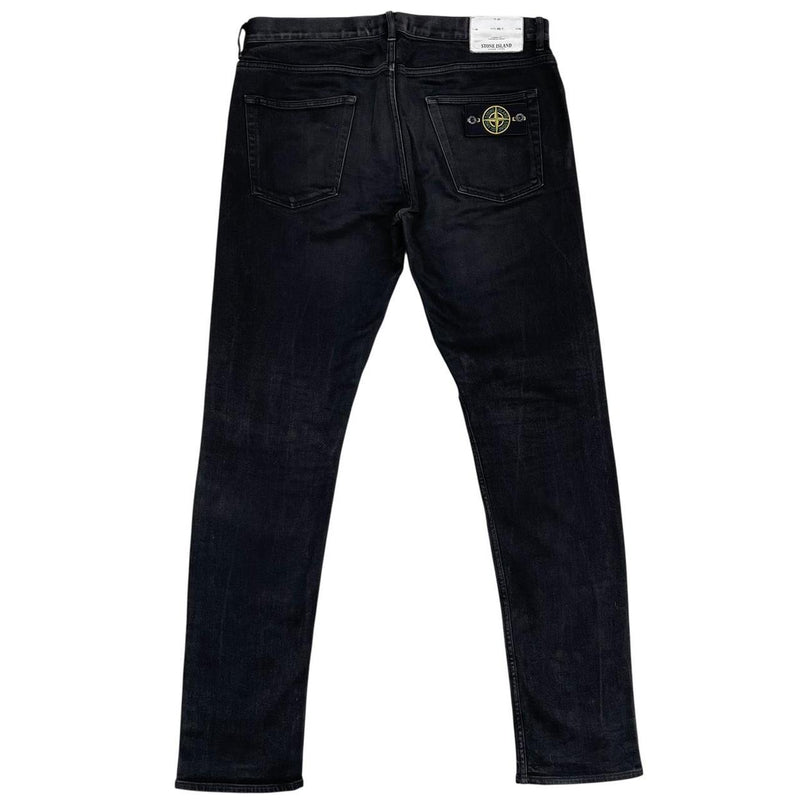 Stone Island AW 2016 Black RE-T Fit Denim Jeans