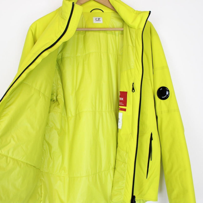 CP Company Yellow Pro-Tek Full Zip Primaloft Padded Lens Jacket