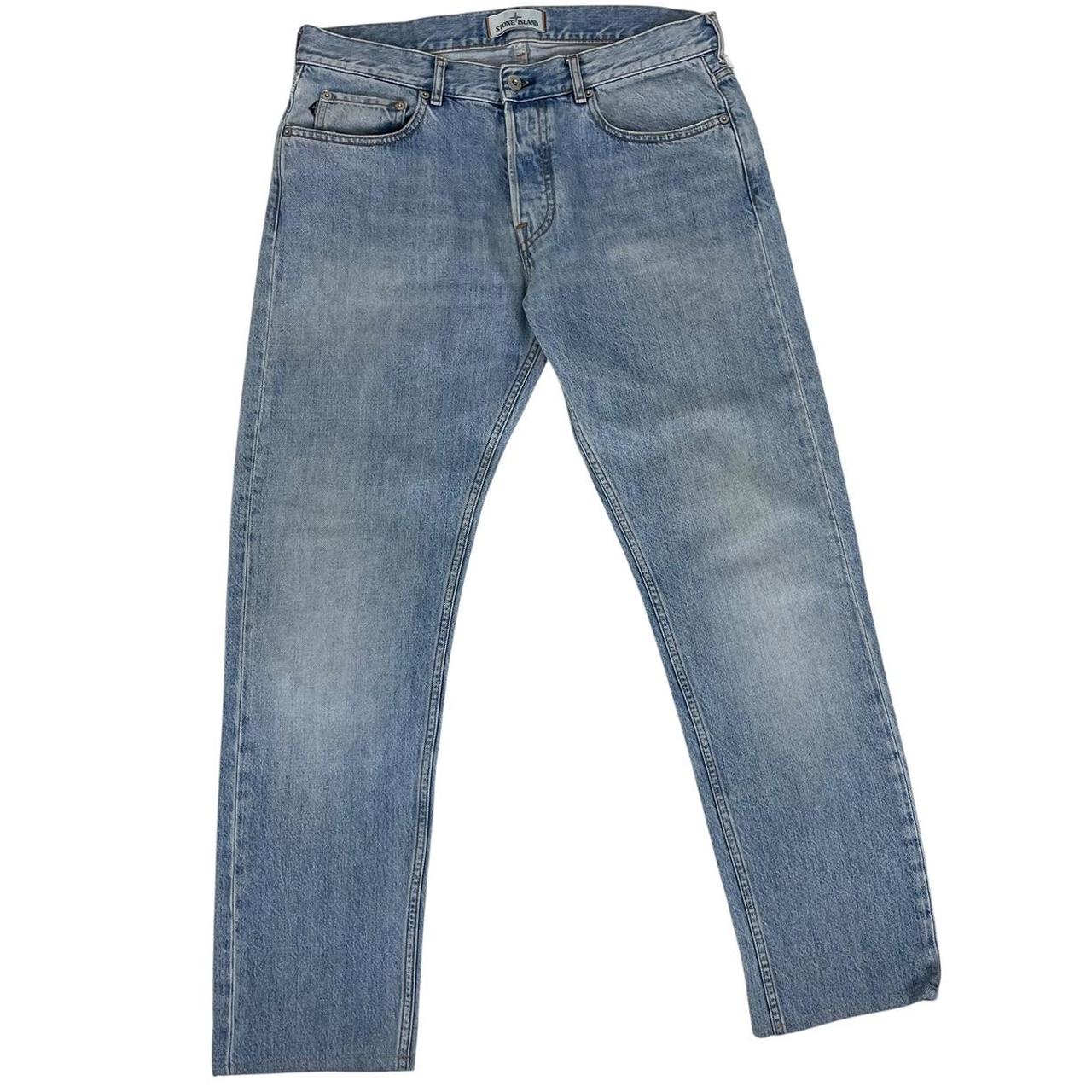 Stone Island SS 2015 Light Blue RE-T Fit Denim Jeans