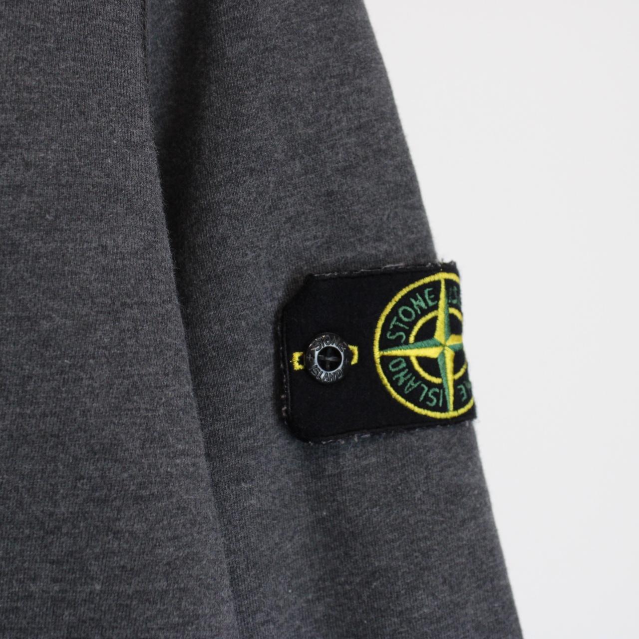 Stone Island SS 2019 Dark Grey Cotton Sweatshirt Jumper