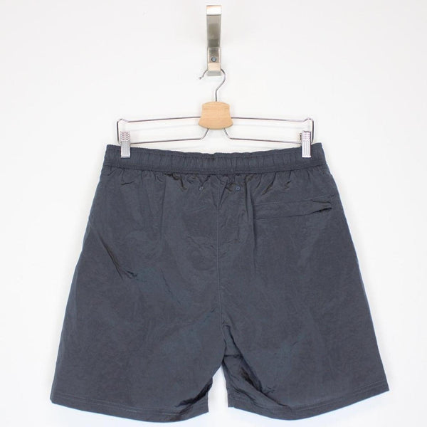 Stone Island AW 2023 Navy Blue Nylon Metal Swim Shorts