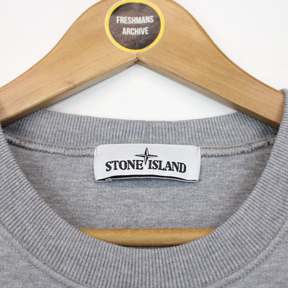 Stone Island AW 2020 Grey Cotton Sweatshirt Jumper